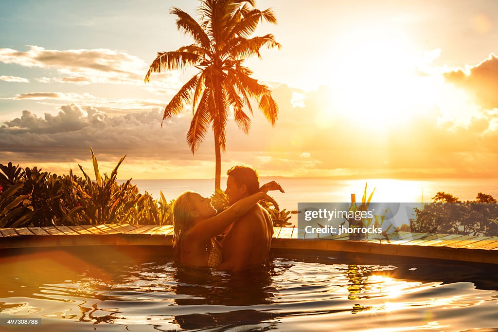 Romantic Couple on Vacation