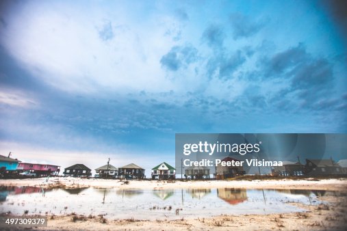 Beach houses. Beach houses.