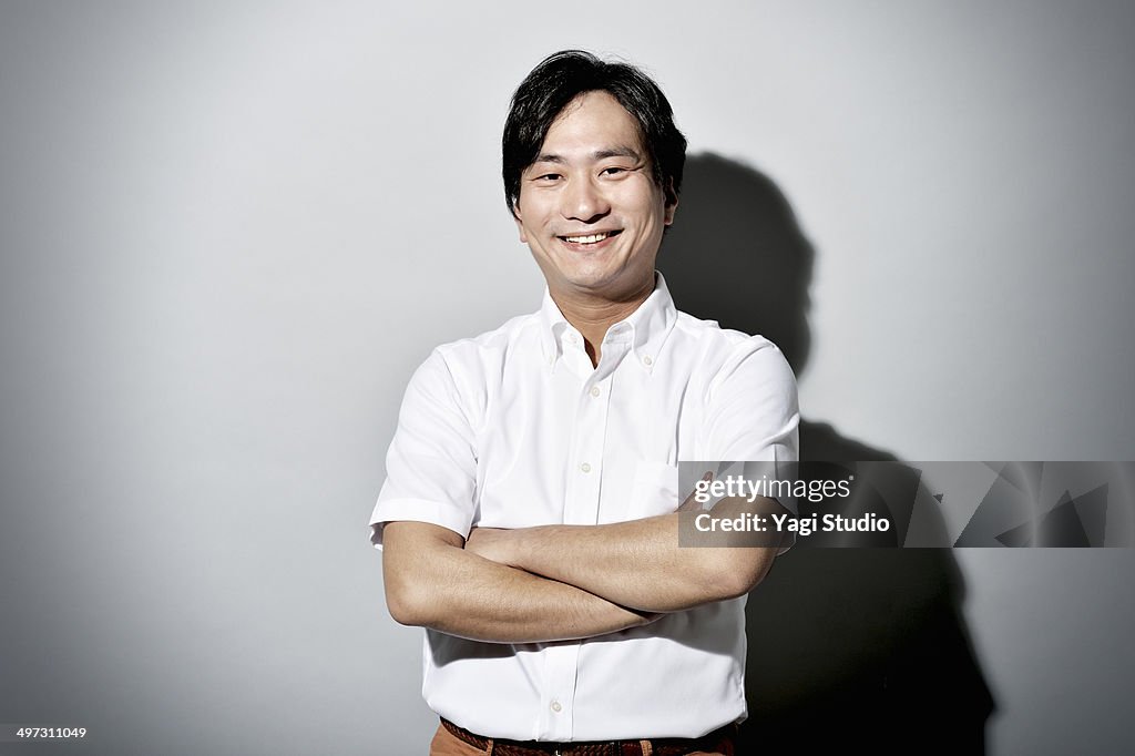 Portrait of man,Japan