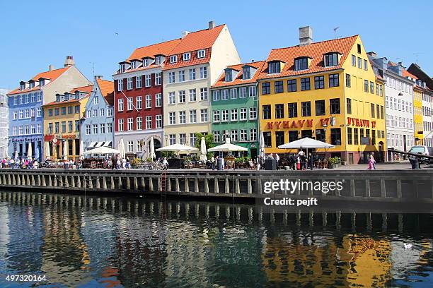 copenhagen, nyhavn - pejft stock pictures, royalty-free photos & images