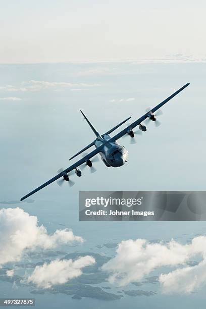 military plane, c-130, hercules - hercules 2014 film stock-fotos und bilder