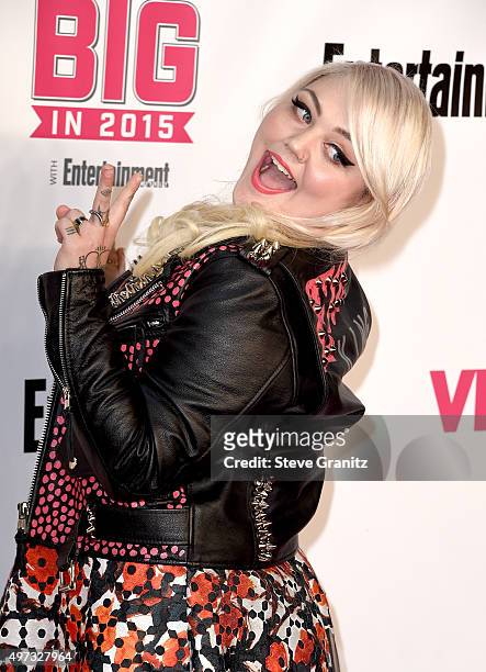 Singer Elle King attends VH1 Big In 2015 With Entertainment Weekly Awards at Pacific Design Center on November 15, 2015 in West Hollywood, California.