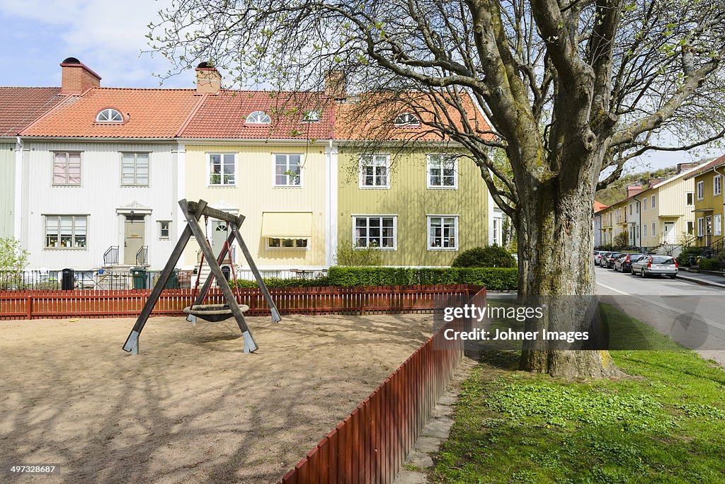 Suburbian playground, Gothenburg, Sweden