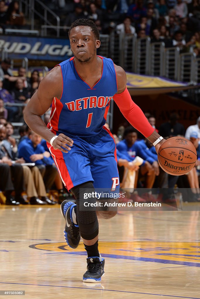 Detroit Pistons v Los Angeles Lakers