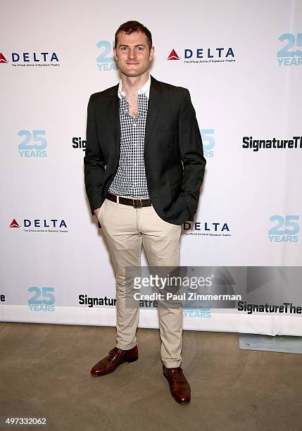 Quinlan Corbett attends "Incident At Vichy" opening night party at Signature Theatre Company's The Pershing Square Signature Center on November 15,...