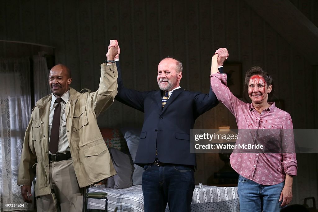 "Misery" Broadway Opening Night - Arrivals And Curtain Call