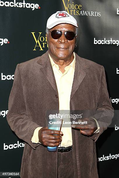 Actor John Amos arrived at the 2015 Voice Arts Awards at Pacific Design Center on November 15, 2015 in West Hollywood, California.