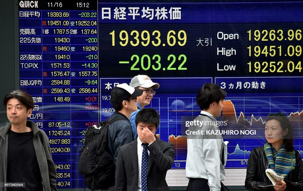JAPAN-STOCKS-MARKET- CLOSE