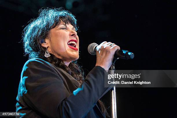 Vocalist Ann Wilson of Heart performs on stage at Harrah's Resort Southern California on November 15, 2015 in Valley Center, California.