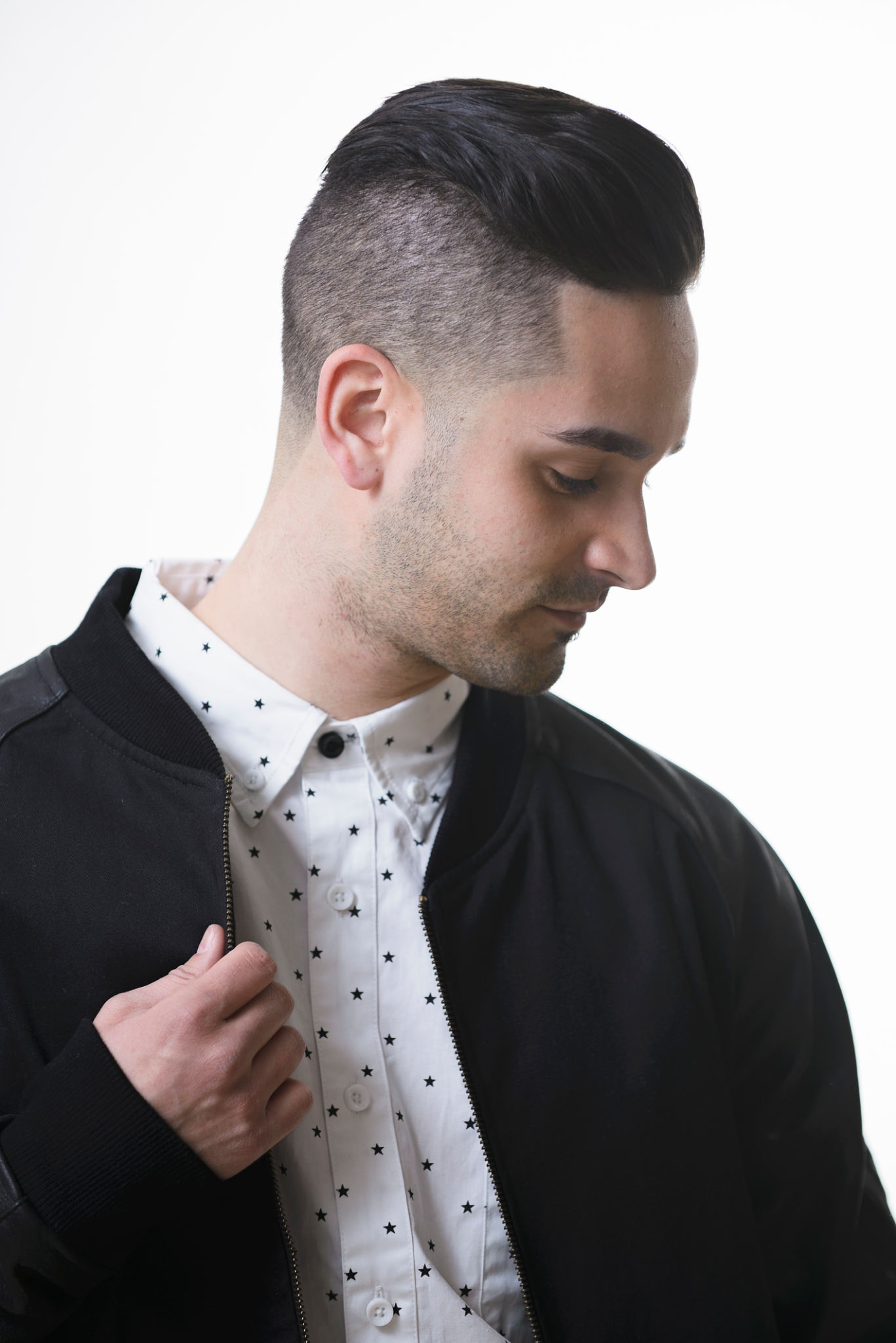fade hairstyle men