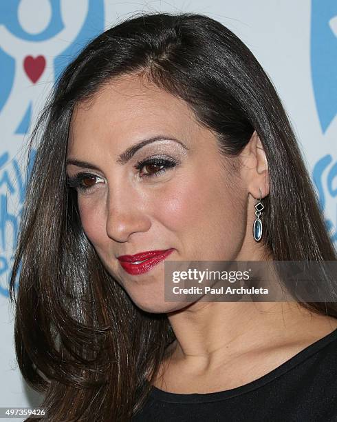 Actress Annika Marks attends the 2nd Annual Save A Child's Heart Gala at Sony Pictures Studios on November 15, 2015 in Culver City, California.