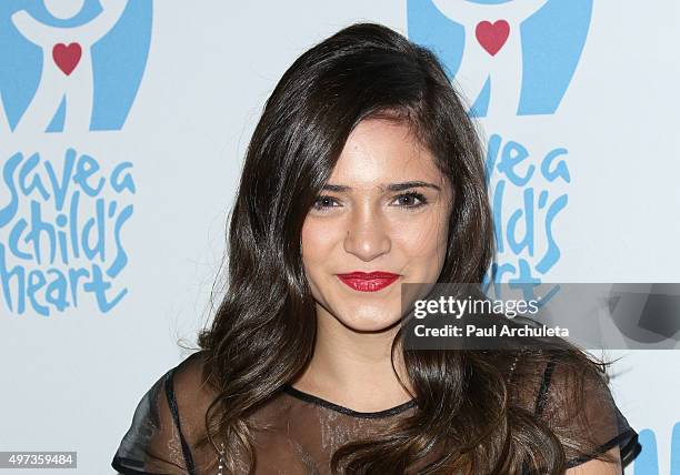 Actress Luna Blaise attends the 2nd Annual Save A Child's Heart Gala at Sony Pictures Studios on November 15, 2015 in Culver City, California.