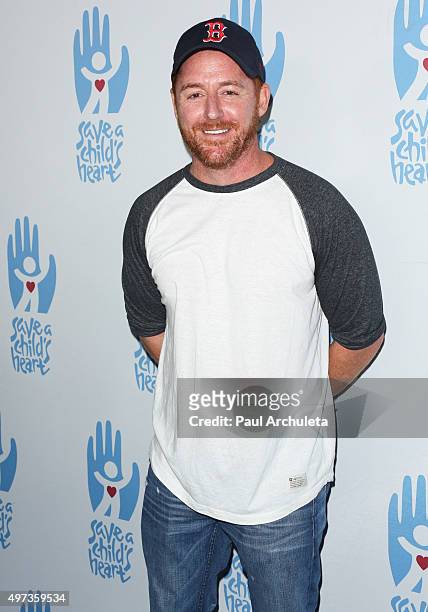 Actor Scott Grimes attends the 2nd Annual Save A Child's Heart Gala at Sony Pictures Studios on November 15, 2015 in Culver City, California.