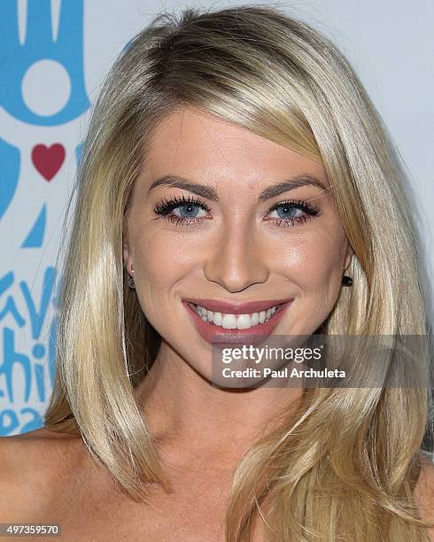 Reality TV Personality Stassi Schroeder attends the 2nd Annual Save A Child's Heart Gala at Sony Pictures Studios on November 15, 2015 in Culver...