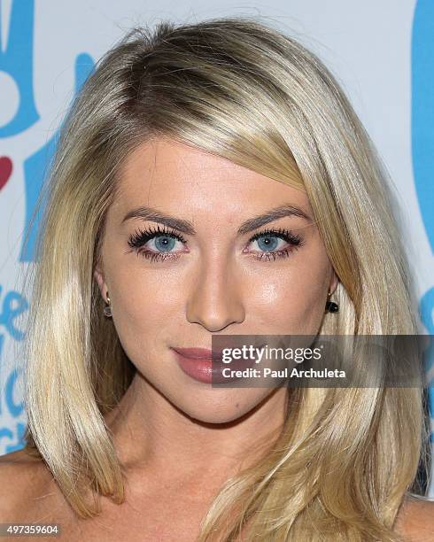 Reality TV Personality Stassi Schroeder attends the 2nd Annual Save A Child's Heart Gala at Sony Pictures Studios on November 15, 2015 in Culver...