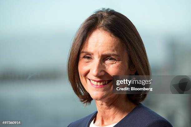 Carolyn Fairbairn, director-general of the Confederation of British Industry , poses for a photograph in London, U.K. On Monday, Nov. 16, 2015....