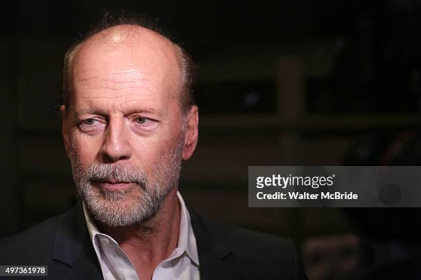 Bruce Willis attends the Broadway Opening Night Performance After Party for 'Misery' at TAO Downtown on November 15, 2015 in New York City.