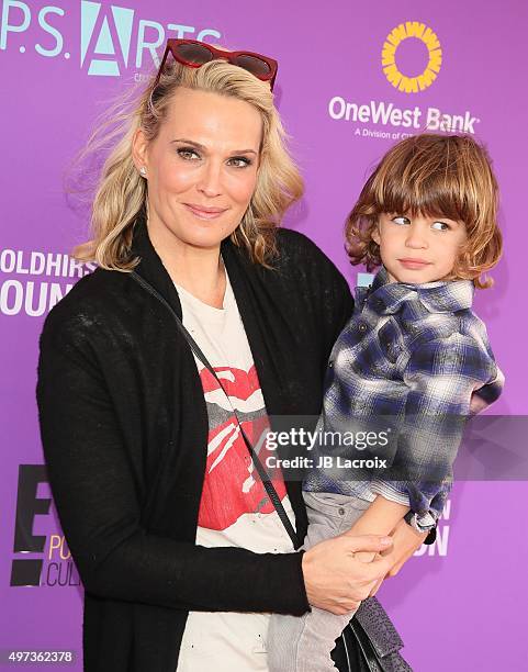 Molly Sims and Brooks Alan Stuber attend Express Yourself 2015 to benefit P.S. ARTS, providing arts education to 25,000 public school students each...