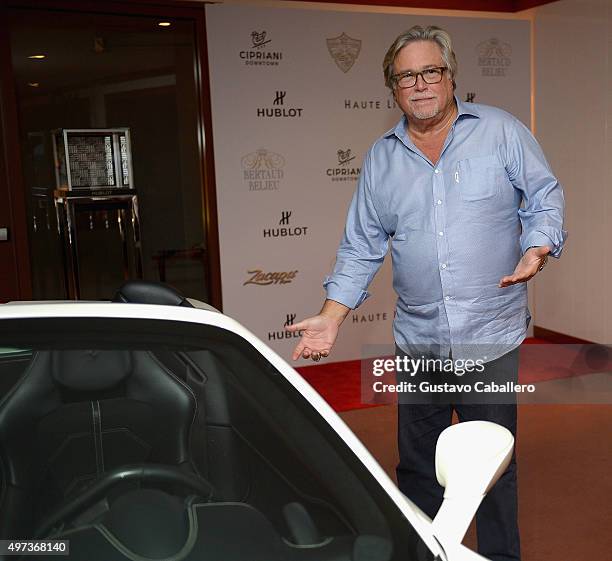 Micky Arison attends the Haute Living Celebrates Amar'e Stoudemire's Birthday at Cipriani Downtown Miami on November 15, 2015 in Miami, Florida.