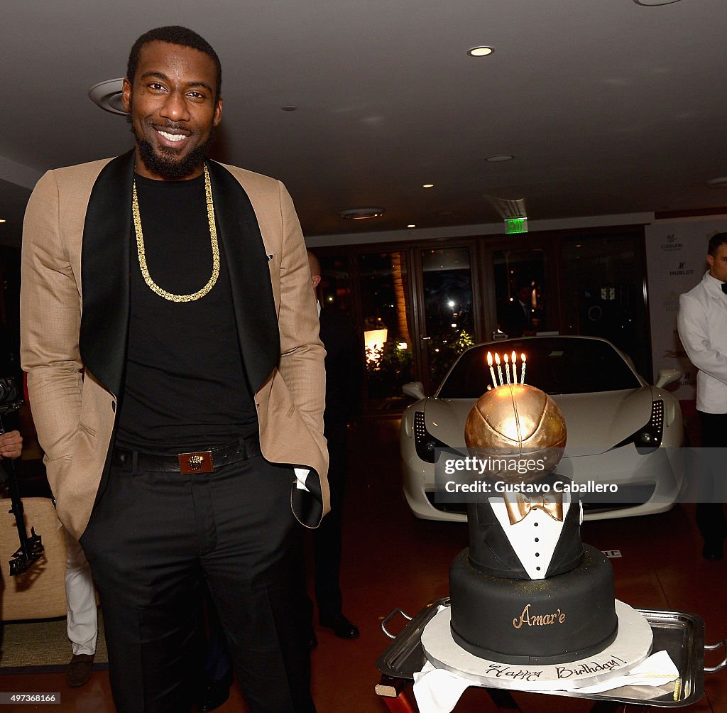 Haute Living Celebrates Amar'e Stoudemire's Birthday