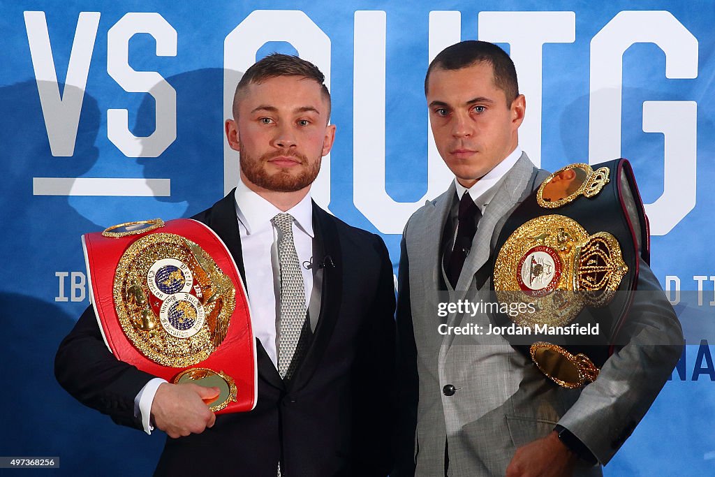 Carl Frampton and Scott Quigg Press Conference