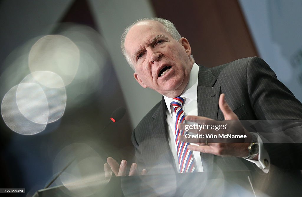 CIA Director Brennan Addresses Global Security Forum In Washington