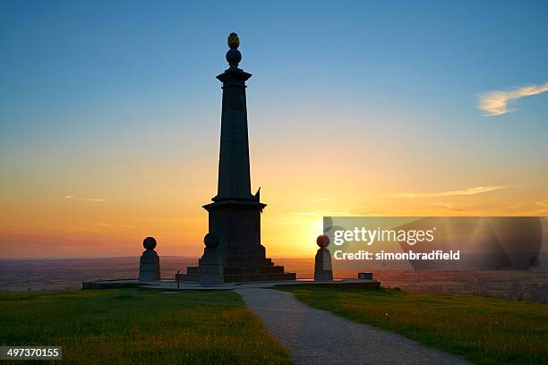 boer war memorial in buckinghamshire - buckinghamshire stock pictures, royalty-free photos & images