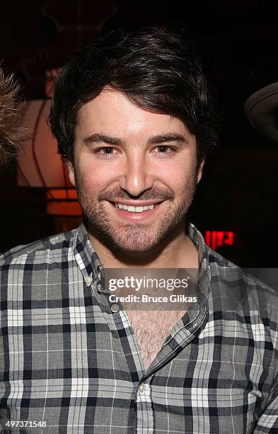 Alex Brightman poses at the Opening Night After Party for "Misery" on Broadway at TAO Downtown on November 15, 2015 in New York City.