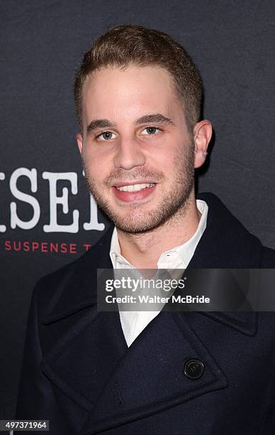 Ben Platt attends the Broadway Opening Night Performance of 'Misery' at the Broadhurst Theatre on November 15, 2015 in New York City.