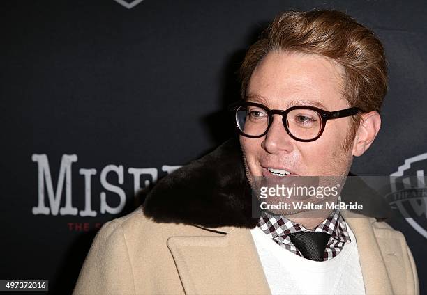 Clay Aiken attends the Broadway Opening Night Performance of 'Misery' at the Broadhurst Theatre on November 15, 2015 in New York City.