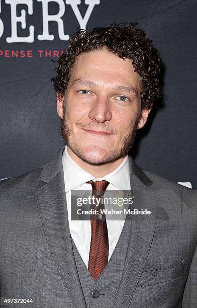 Gabriel Ebert attends the Broadway Opening Night Performance of 'Misery' at the Broadhurst Theatre on November 15, 2015 in New York City.