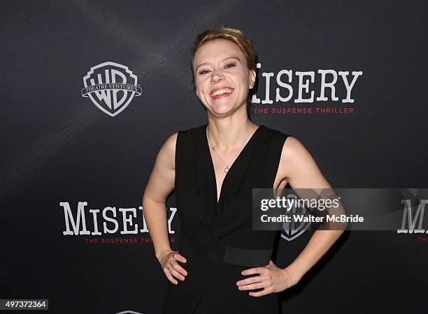 Kate McKinnon attends the Broadway Opening Night Performance of 'Misery' at the Broadhurst Theatre on November 15, 2015 in New York City.