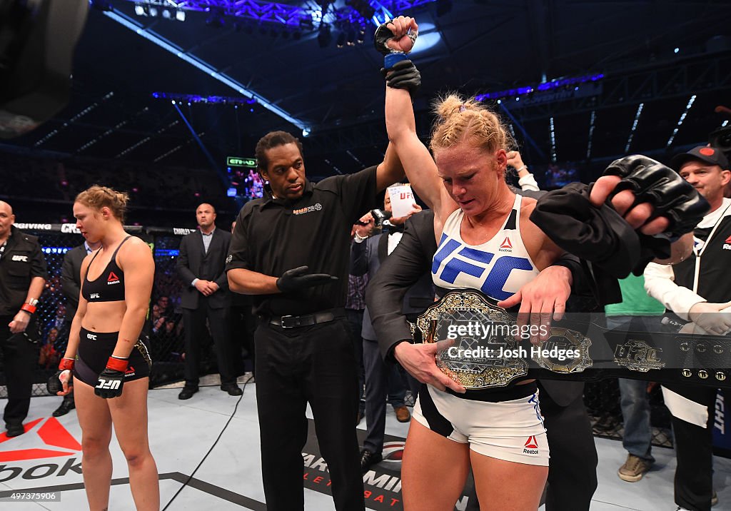 UFC 193: Rousey v Holm