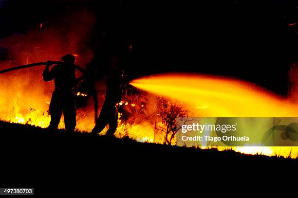 firemen - deelstaat roraima stockfoto's en -beelden