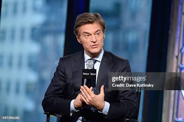 Build Presents: Dr.Oz at AOL Studios In New York on November 16, 2015 in New York City.