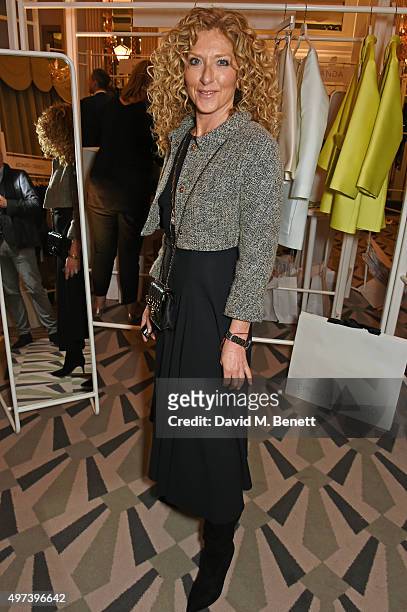Kelly Hoppen attends 'Shop Wear Care', a one-night only shopping event in aid of Great Ormond Street Hospital Children's Charity, at Claridge's Hotel...