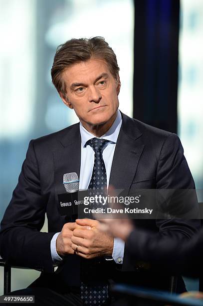 Build Presents: Dr.Oz at AOL Studios In New York on November 16, 2015 in New York City.