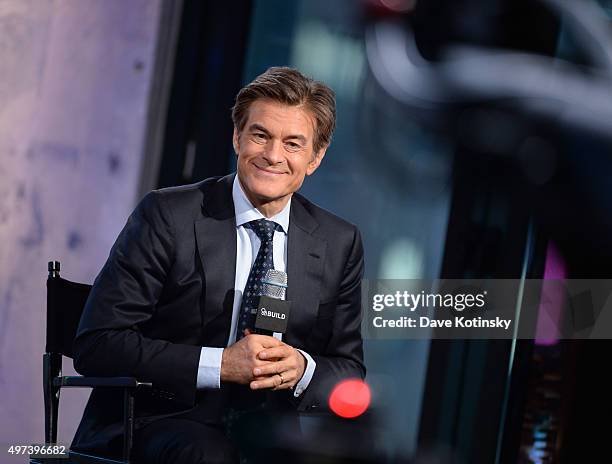 Build Presents: Dr.Oz at AOL Studios In New York on November 16, 2015 in New York City.