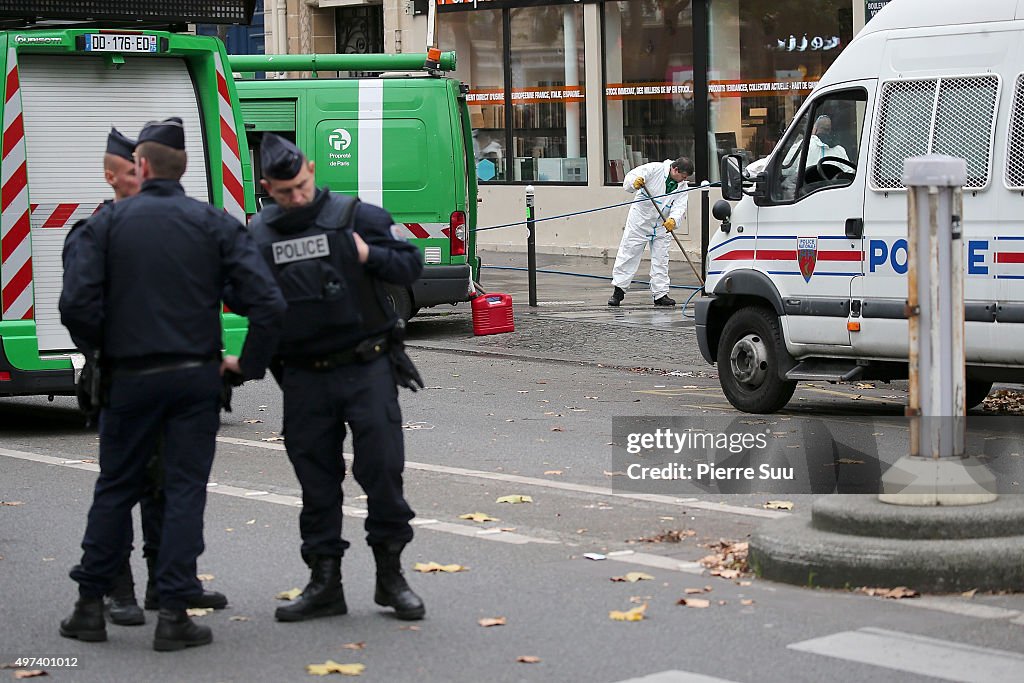 Paris On High Alert As The French Capital Recovers From The Terrorist Attacks