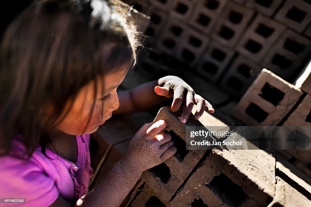 Child Workers at Brick Factories in Peru
