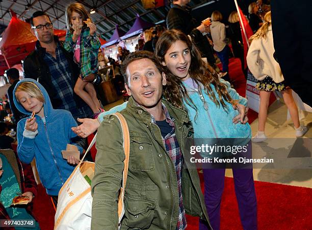 Actor Mark Feuerstein and guest attend attend Express Yourself 2015 to benefit P.S. ARTS, providing arts education to 25,000 public school students...