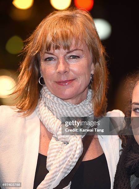 Doon Mackichan attends the press night for "The Illusionists" at Shaftesbury Theatre on November 16, 2015 in London, England.