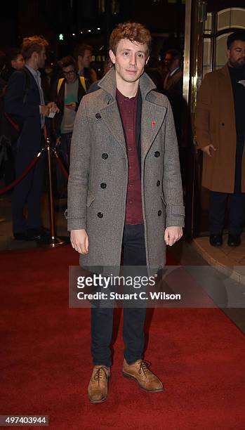 Matt Edmondson attends the press ngiht for "The Illusionists" at Shaftesbury Theatre on November 16, 2015 in London, England.