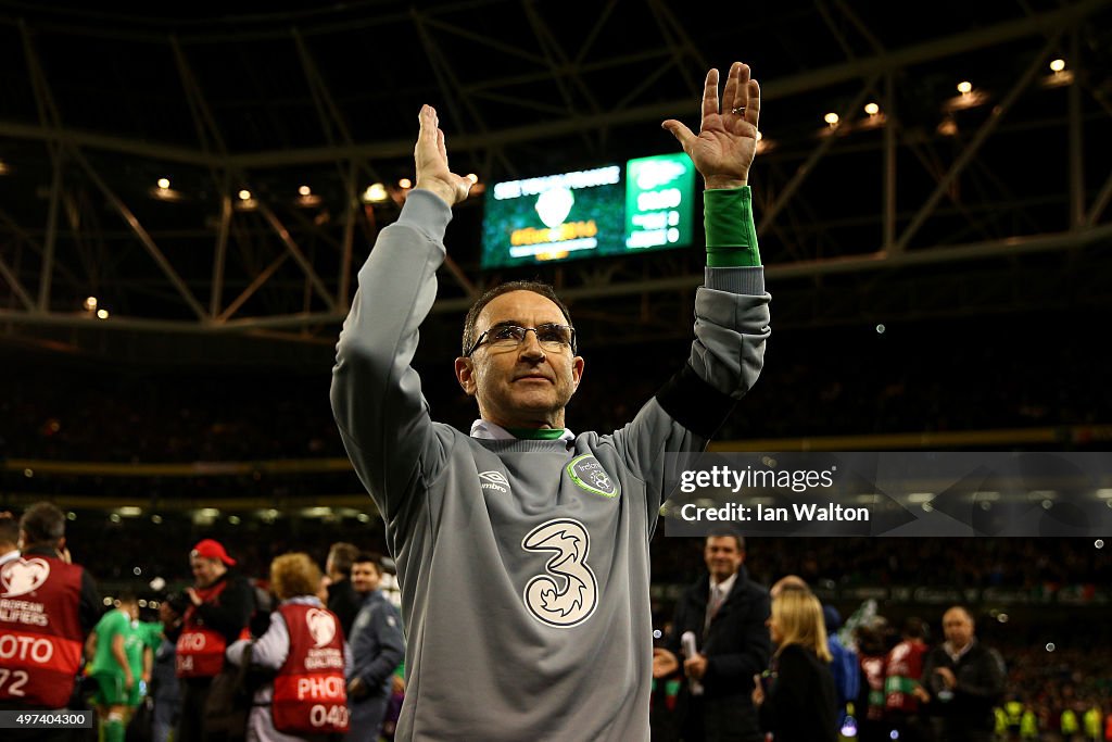 Republic of Ireland v Bosnia and Herzegovina - UEFA EURO 2016 Qualifier: Play-Off Second Leg