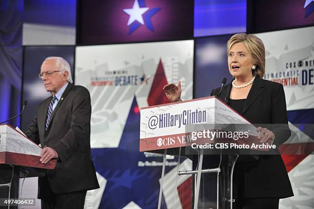 News Political Director and FACE THE NATION anchor John Dickerson moderates the CBS News Democratic Presidential Debate at Drake University Des...