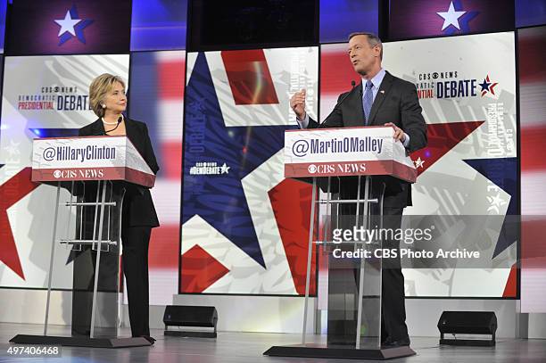 News Political Director and FACE THE NATION anchor John Dickerson moderates the CBS News Democratic Presidential Debate at Drake University Des...