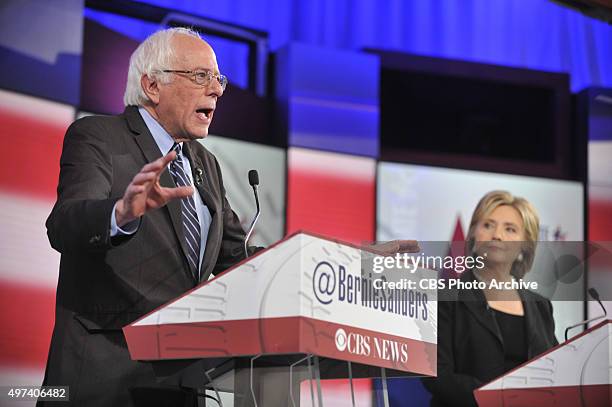 News Political Director and FACE THE NATION anchor John Dickerson moderates the CBS News Democratic Presidential Debate at Drake University Des...