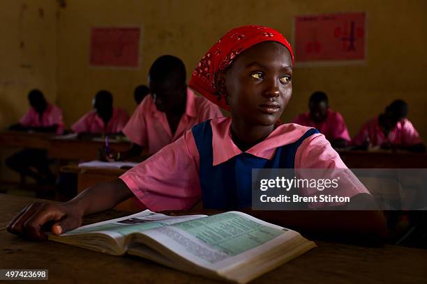 Dasenetch pastoralist school in the Ileret district, Lake Turkana, North Kenya, 21 May 2010. Education is new for the Dasenetch and has been embraced...