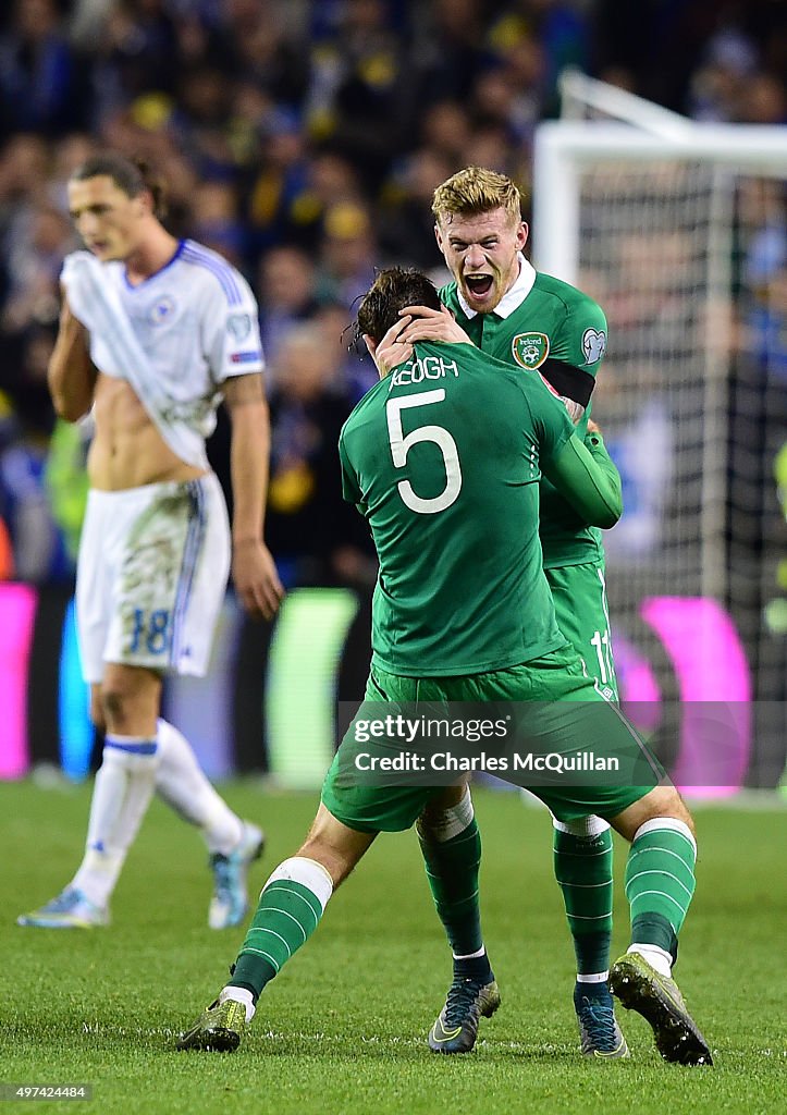 Republic of Ireland v Bosnia and Herzegovina - UEFA EURO 2016 Qualifier: Play-Off Second Leg