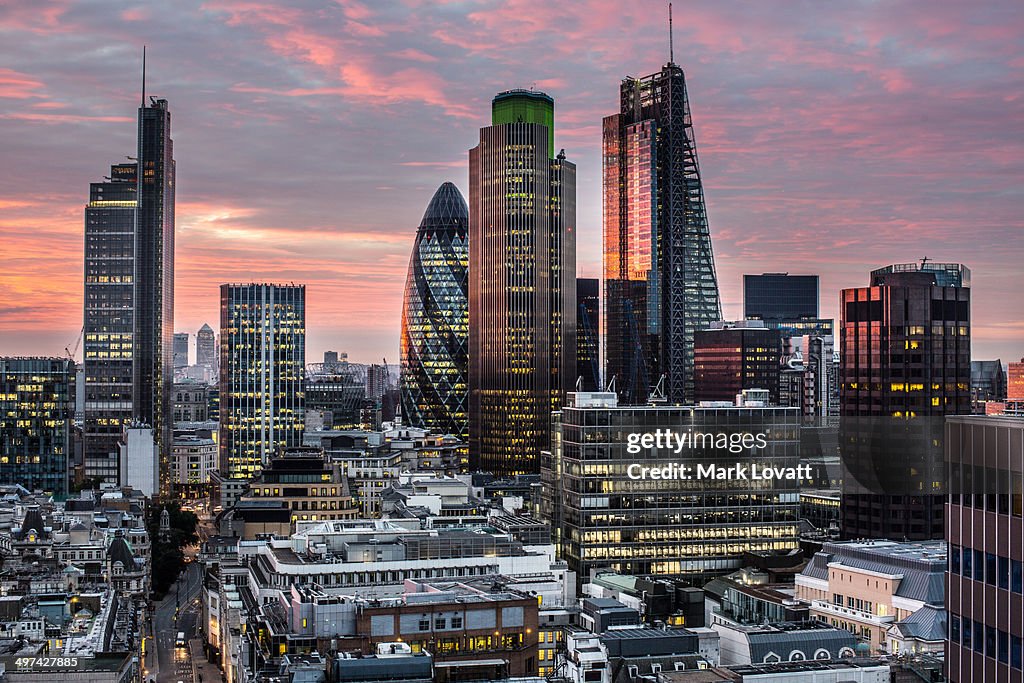 London's Financial District